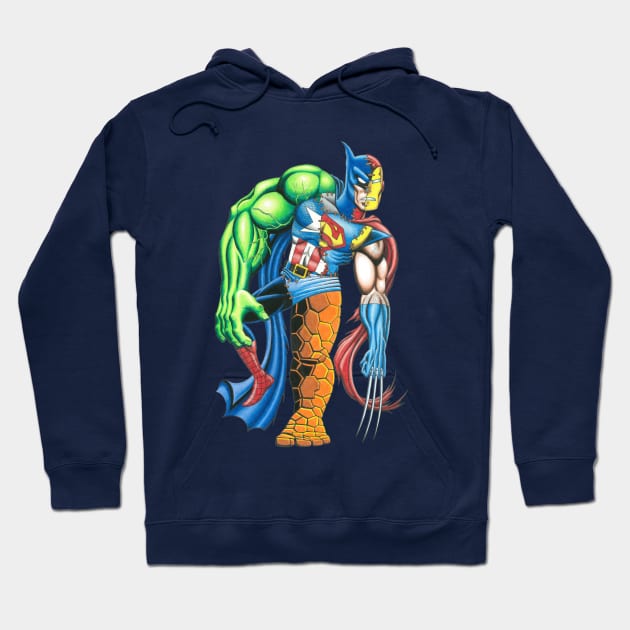 Frankenhero - no background Hoodie by Stolencheese